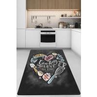 Chilai Home Kaymaz Tabanlı Mutfak Halısı Cake Mold Djt