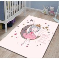 Halı m&y Life İnci Halı Pvc Tabanlı Kaymaz Çocuk Halısı JR-100