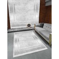 Hitit Halı Naturel Dokuma Dekoratif Kaymaz Taban Halı 6519 Gri