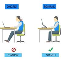 OBEV Taşınabilir Laptop Stant Bilgisayar Standı