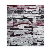 Polo Life Savan 4m2 Pamuklu Lastiksiz Halı Ört, Çok Amaçlı, Piknik Ört (170x245)-Taş Desen Bordo